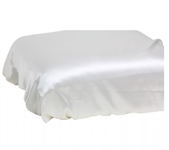 KING Silk Doona Quilt Cover with 2x Silk Pillow Cases - Click Image to Close